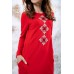 Embroidered costume "Stars" Red